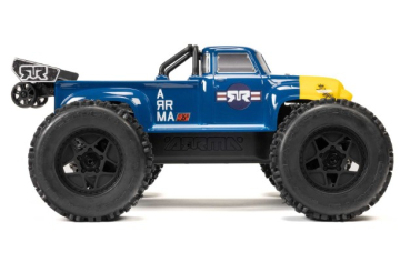 ARA8611V6T2 - 1/8 NOTORIOUS 6S 4X4 RTR Brushless Stunt Truck, Blue